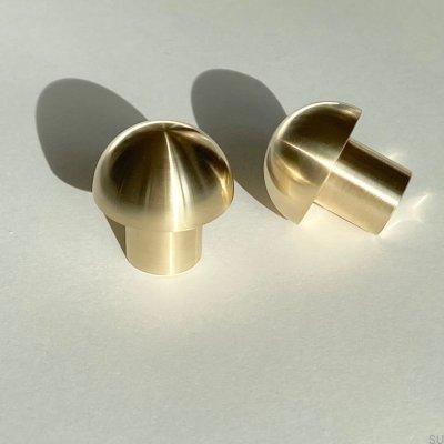 Gałka meblowa Marbelo 03 Mosiężna Szczotkowana 