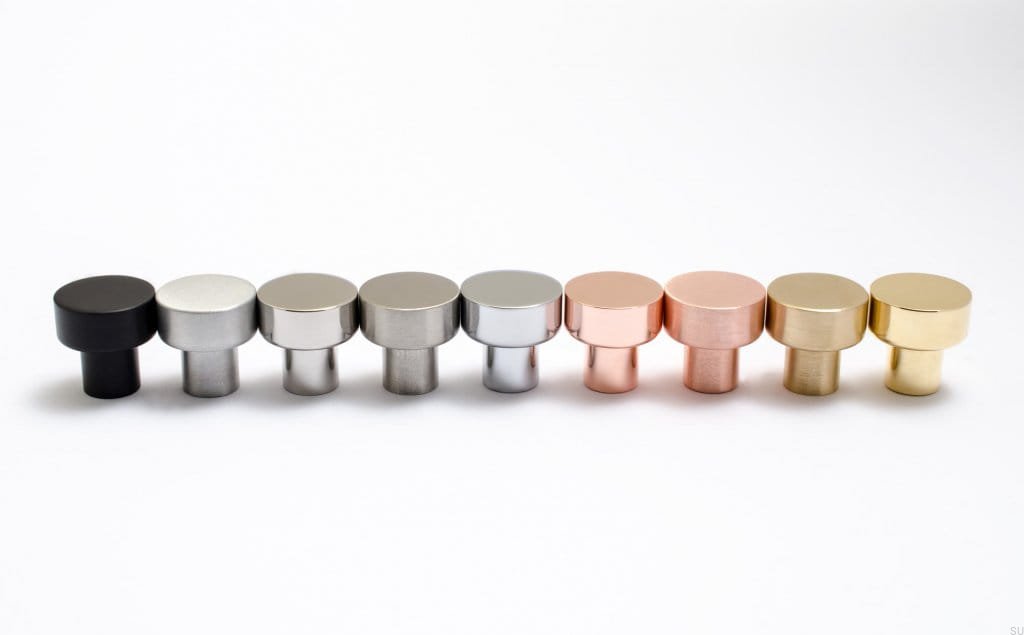 Zdjęcie różnych gałek Dot