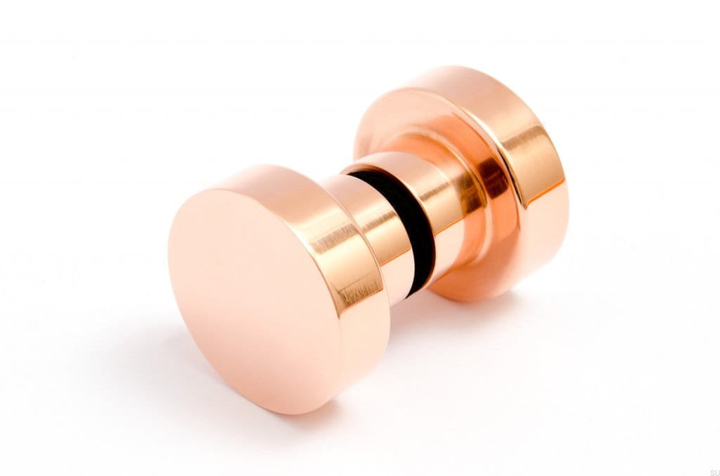 Dot 30 gałka drzwiowa miedź polerowana