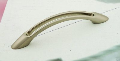 Uchwyt meblowy podłużny 1026 96 Srebrny Szczotkowany