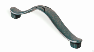 Uchwyt meblowy podłużny 1197 96 Antyczny Srebrny 