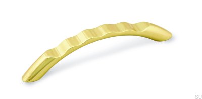 Uchwyt meblowy podłużny 1246 96 Złoty Polerowany