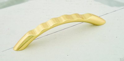 Uchwyt meblowy podłużny 1246 96 Złoty Polerowany