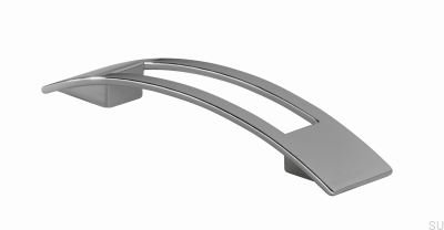 Uchwyt meblowy podłużny 2113 96 Chrom Polerowany