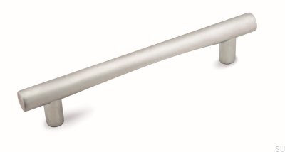 Uchwyt meblowy podłużny 1975 128 Aluminiowy Chrom Matowy