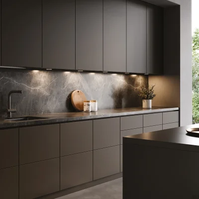 Spot LED Holl D-M Czarny Mat