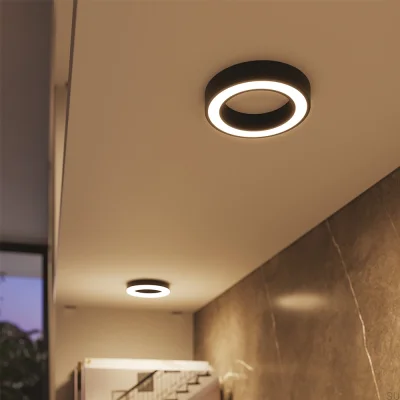 Spot LED Holl D-M Nawierzchniowy Stalowy Szczotkowany