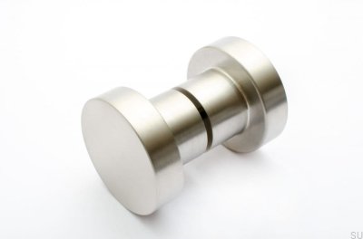 Gałka Drzwiowa Dwustronna Dot 50 Szczotkowana Stal Nierdzewna 