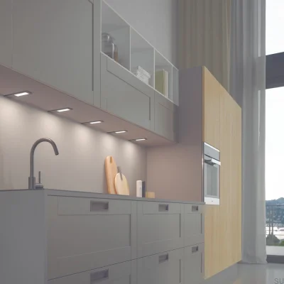 Spot LED Vega 24V/5W 2700K Czarny Mat