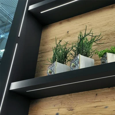 Profil LED 8112 2000 Czarny