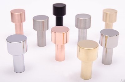 Wieszak ścienny Dot 33 Aluminium szczotkowane 