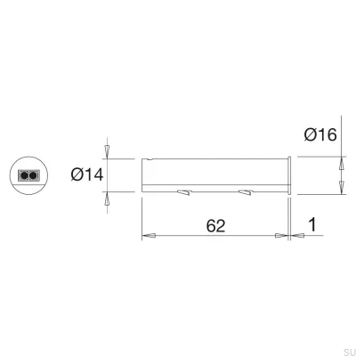 Czujnik podczerwieni do oświetlenia IR-sensor FW Biały