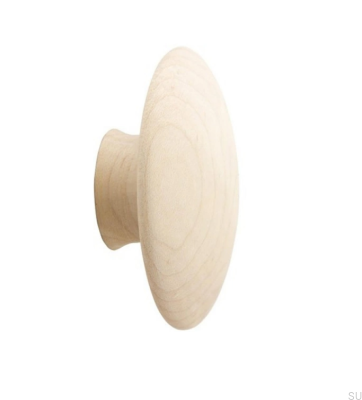 Wieszak ścienny Mushroom 65 Drewniany Brzozowy