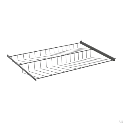 Półka na buty 800 mm Ciemnoszara