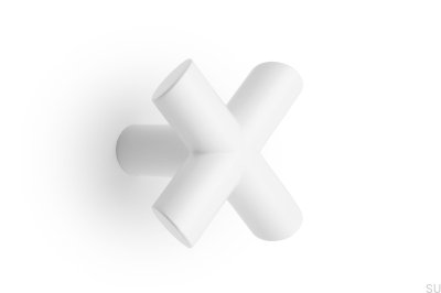 Wieszak ścienny Equis Metalowy Biały Mat Eco