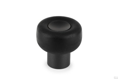 Stopka Stoper do drzwi podłogowy Buggy Aluminiowy Szary