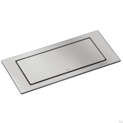 Gniazdo podwójne Backflip z USB-C Srebrne