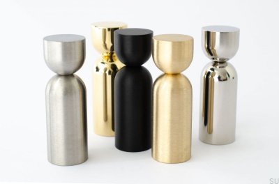 Wieszak ścienny Kokeshi 1856 Aluminiowy Czarny