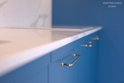 Uchwyt meblowy podłużny 1353 128 Mosiężny Polerowany Lakierowany