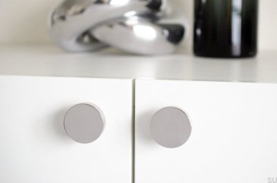 Gałka meblowa Dot 40 Aluminiowa Szczotkowana 