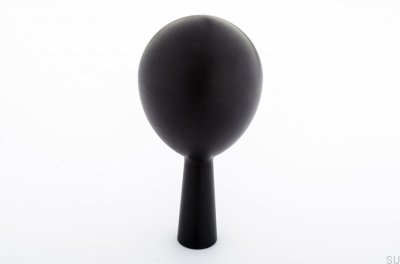 Wieszak ścienny Drop 56 Aluminiowy Czarny