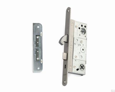 Obudowa zamka z ryglem 69192/69008 Chrom Matowy Standard Skandynawski