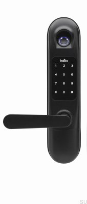 Elektroniczny zamek Tribe 2 Czarny Standard Skandynawski