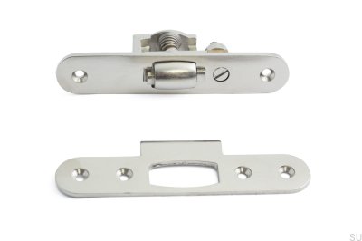 Zamek rolkowy 524 Nikiel Matowy Standard Skandynawski