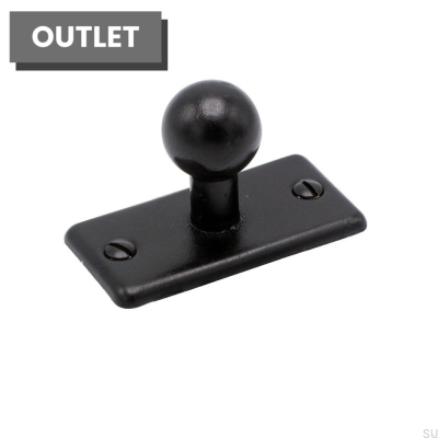 Gałka meblowa 5320 Czarna