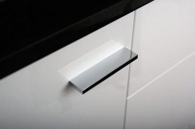 Uchwyt meblowy Clean Cut 64 Srebrny Stalowy Polerowany