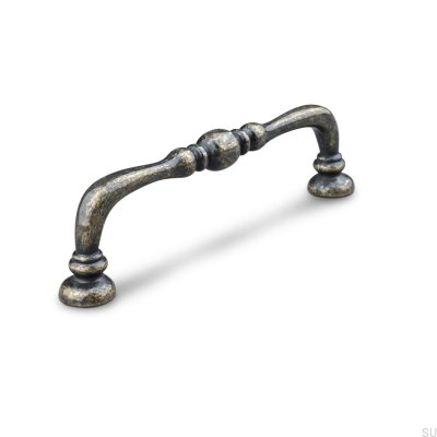 Uchwyt meblowy podłużny Bergamo 96 Metalowy Oksydowany