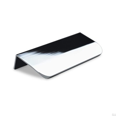 Uchwyt meblowy krawędziowy Poppi 96 Chrom Polerowany