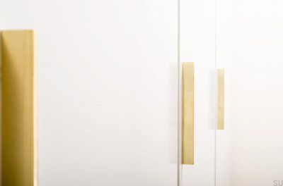 Uchwyt meblowy Clean Cut 224 Srebrny Stalowy Polerowany