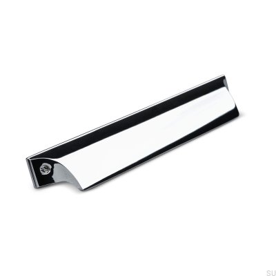 Uchwyt meblowy muszlowy Trani 128 Chrom Polerowany