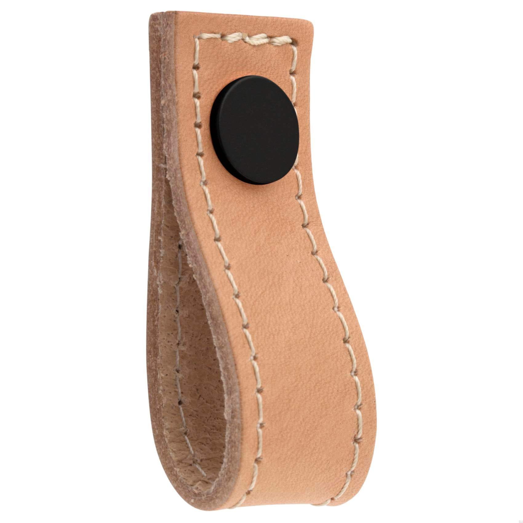 11952402SP--Gałka-meblowa-Loop-Avio-Skórzana-Jasna-Brązowa-z-Czarnym-Theofils-Skandynawskie-Uchwyty_1