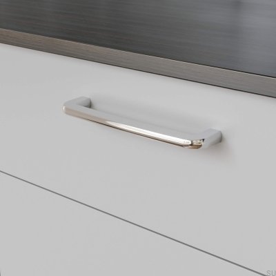 Uchwyt meblowy podłużny Visby 192 Chrom Polerowany