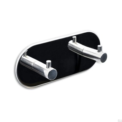 Wieszak ścienny Tours 120-2 Chrom Polerowany