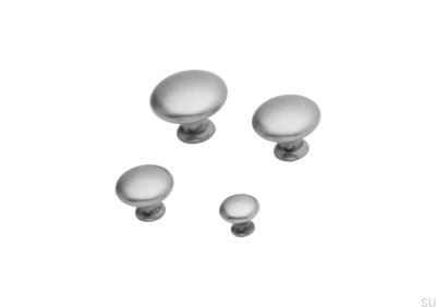 Gałka meblowa 24226-17 Postarzana srebrna