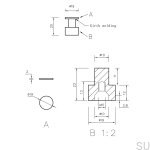 17000068--Wieszak-ścienny-Dijon-19-1-Srebrny-Szczotkowany-Theofiles-Skandynawskie-Uchwyty_2