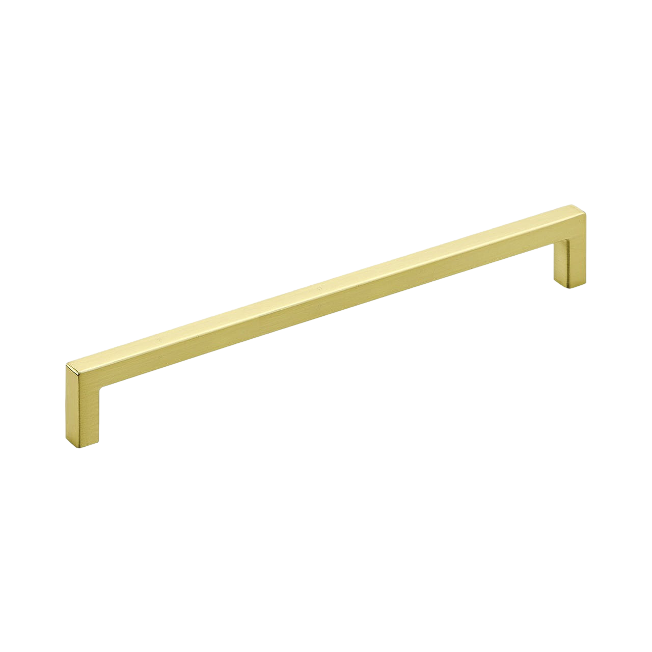 Uchwyt meblowy podłużny 0143 wykonany z mosiądzu szczotkowanego