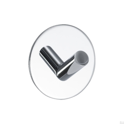 Wieszak ścienny Base 100-1 Chrom polerowany