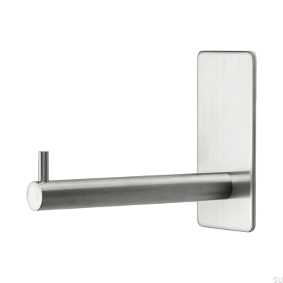 Base 200 wystający uchwyt na papier toaletowy stal szczotkowana