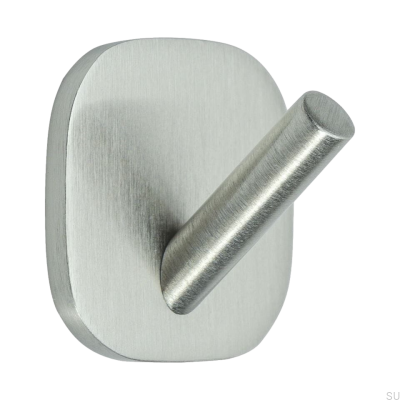 Wieszak ścienny Solid 1 Srebrny szczotkowany