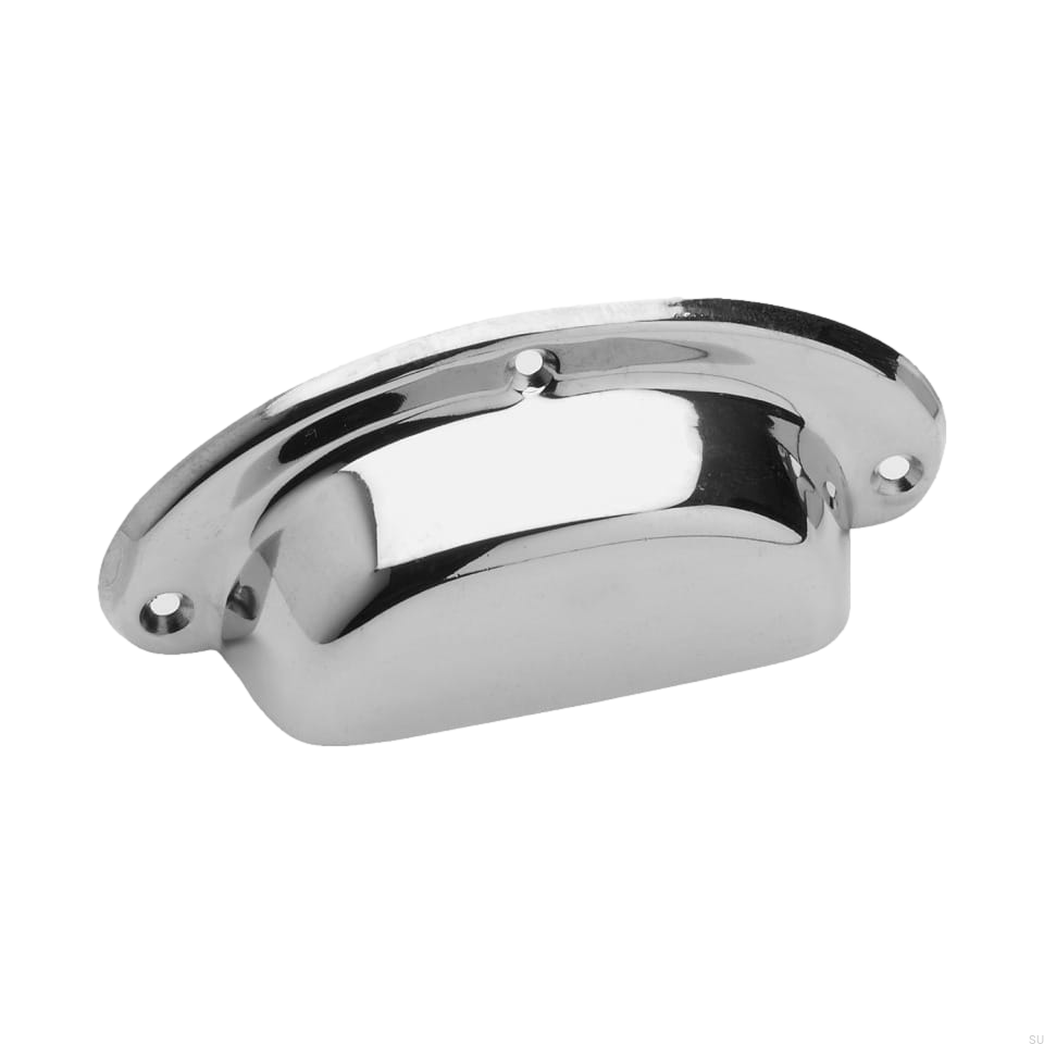 Zdjęcie produktowe uchwytu 1843 95 srebrnego nikiel polerowany