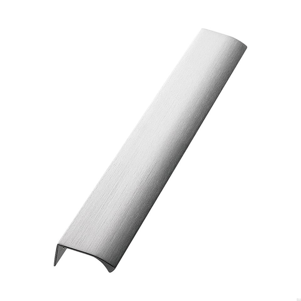 Zdjęcie produktowe uchwytu Edge Straight 160 srebrnego stalowego