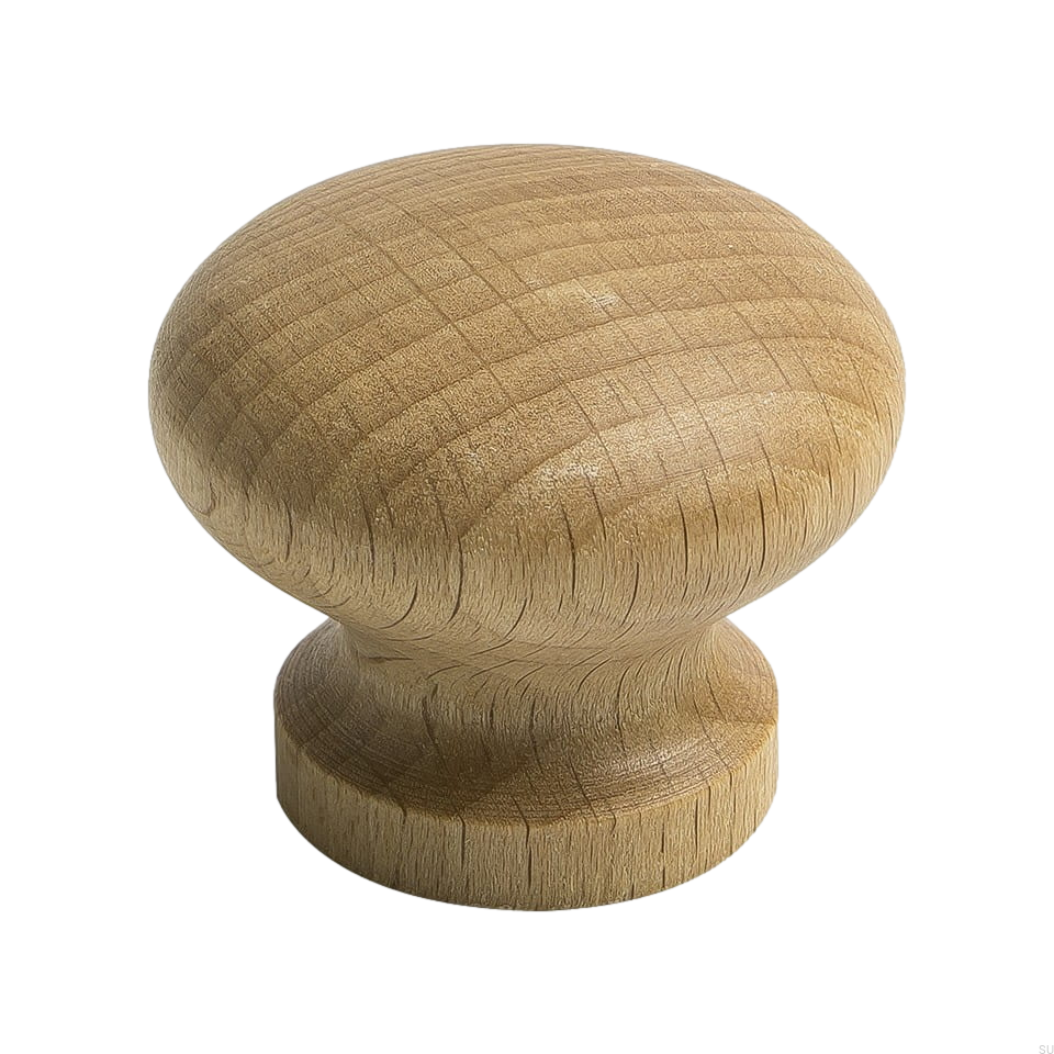 Zdjęcie produktowe gałki Lille dębowej