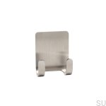 Uchwyt na maszynkę do golenia Base Stalowy Szczotkowany