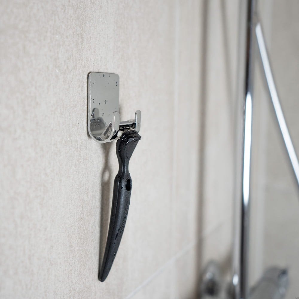 606076-21 Uchwyt na maszynkę do golenia Base Chrom Polerowany