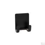 606077-21 Uchwyt na maszynkę do golenia Base Stalowy Czarny Mat