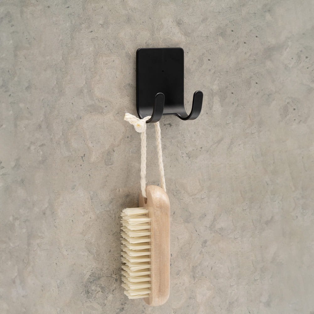 606077-21 Uchwyt na maszynkę do golenia Base Stalowy Czarny Mat